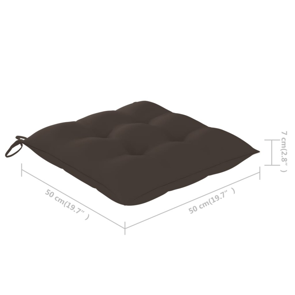 Sillas comedor de jardín 3 uds madera maciza acacia y