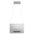 Campana extractora colgante táctil LCD acero inoxidable 55