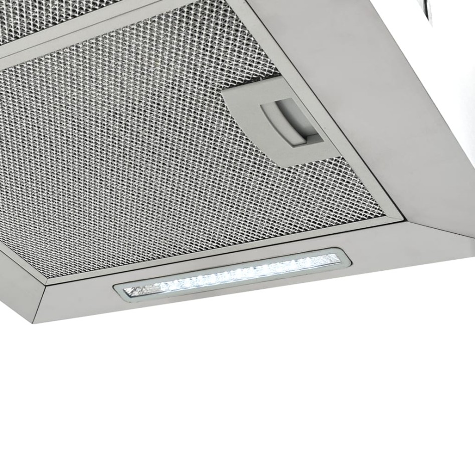 Campana extractora colgante táctil LCD acero inoxidable 55