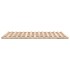 Estructura de cama de madera maciza de pino 160x200