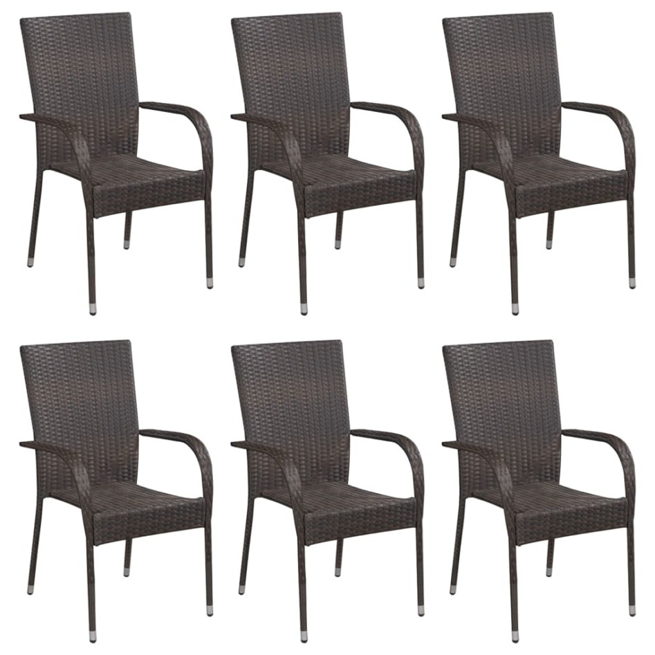 Juego de comedor para jardín 7 piezas