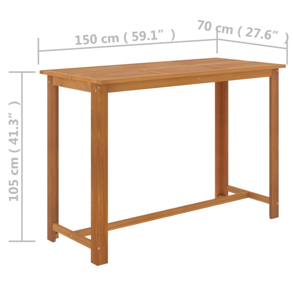 Set de bar para jardín 9 piezas y cojines ratán sintético