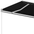 Toldo manual retráctil gris antracita 450x350