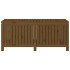 Caja de almacenaje jardín madera pino marrón miel 147x68x64
