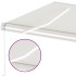 Toldo retráctil manual con LED crema 400x300