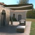 Toldo manual retráctil con luz LED gris antracita 450x350