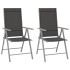 Muebles bistró para jardín 3 pzas aluminio y textilene