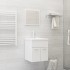 Conjunto de muebles de baño madera contrachapada