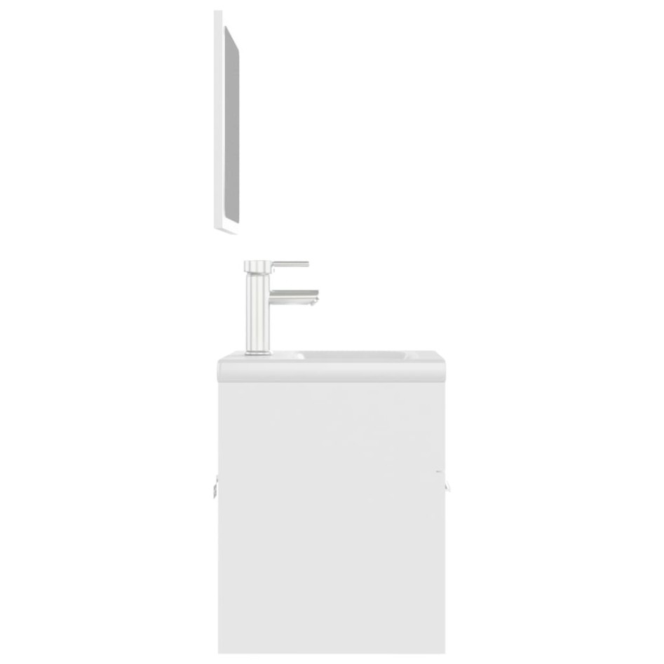 Conjunto de muebles de baño madera contrachapada