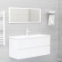Mueble con lavabo madera de ingeniería