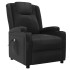 Sillón reclinable eléctrico de cuero sintético