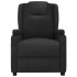 Sillón reclinable eléctrico de cuero sintético