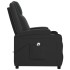 Sillón reclinable eléctrico de cuero sintético