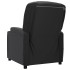 Sillón reclinable eléctrico de cuero sintético