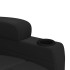 Sillón reclinable eléctrico de cuero sintético