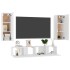 Muebles de salón 4 piezas madera de ingeniería