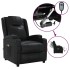 Sillón de masaje eléctrico cuero sintético