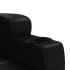 Sillón de masaje eléctrico cuero sintético