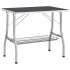 Mesa de aseo ajustable para perros con 2 lazos y