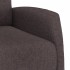 Sillón elevable tela marrón
