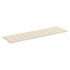 Tumbonas 2 unidades con mesa y cojines madera maciza de