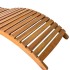 Tumbonas 2 unidades con cojines madera maciza de