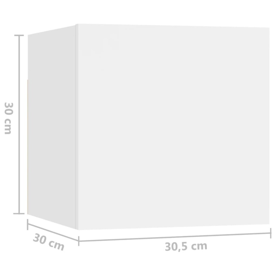 Set de muebles de salón TV 7 piezas madera de ingeniería