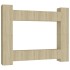 Set de muebles salón TV 8 pzas madera ingeniería roble