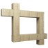 Set muebles de salón TV 9 piezas madera ingeniería roble