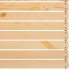 Juego de muebles de jardín 3 piezas madera maciza de