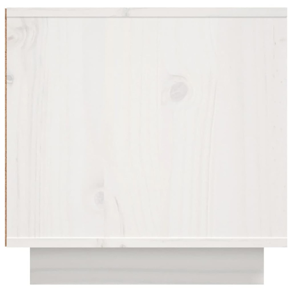Mueble de TV madera maciza de pino blanco 156x40x40