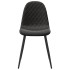 Silla de comedor 6 unidades terciopelo