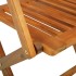 Juego comedor de jardín 7 pzas madera maciza acacia