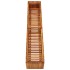 Arriate elevado de madera maciza de acacia 150x30x25