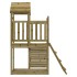Parque infantil de madera pino impregnada 52,5x110,5x214