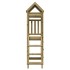 Parque infantil de madera pino impregnada 52,5x110,5x214