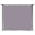 Cenador con cortinas acero gris antracita 3x3