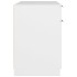 Escritorio de madera contrachapada blanco 100x50x75