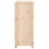Aparador de madera maciza de pino 70x35x80