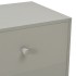 Mesitas de noche 2 unidades madera maciza pino gris 40x30x50