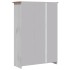 Armario de 3 puertas pino Panamá Range blanco 118x50x171,5