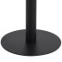 Mesa de jardín bistró MDF marrón oscuro 60x60