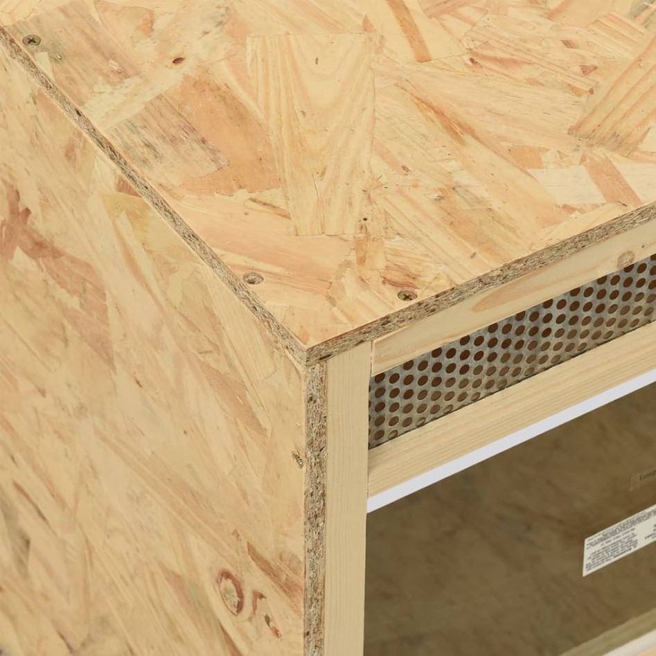 Terrario de madera contrachapada 144x46x48