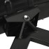 Quitanieves para carretilla elevadora negro 150x38