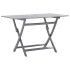 Mesa plegable de jardín madera maciza de acacia 120x70x75