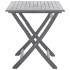 Mesa plegable de jardín madera maciza de acacia 120x70x75
