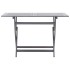 Mesa plegable de jardín madera maciza de acacia 120x70x75