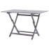 Mesa plegable de jardín madera maciza de acacia 120x70x75