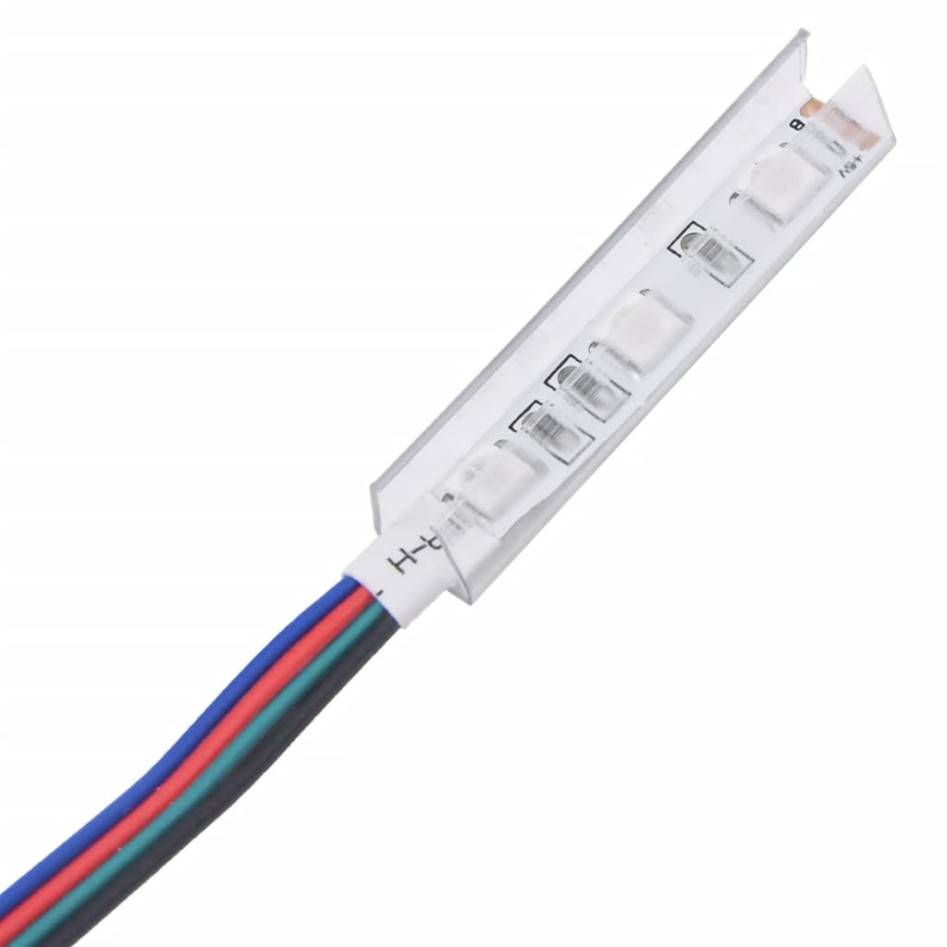 Mueble para TV con luces LED negro 140x40x35,5