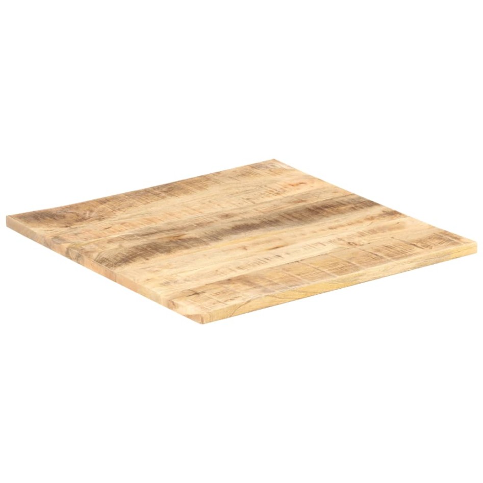 Superficie de mesa madera maciza de mango 25-27 mm 70x70
